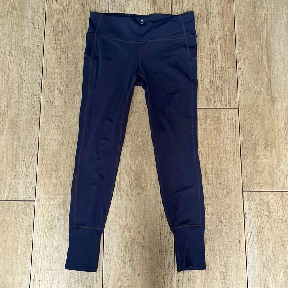 GapFit Gray G-Fast Leggings Size Large